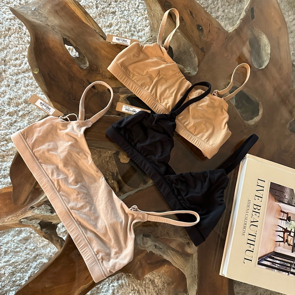 NWT 2 Bralette Mica and Ochre